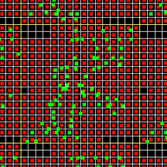5D Vector Tiles (Green: Input Traces – Red: Output Traces)
